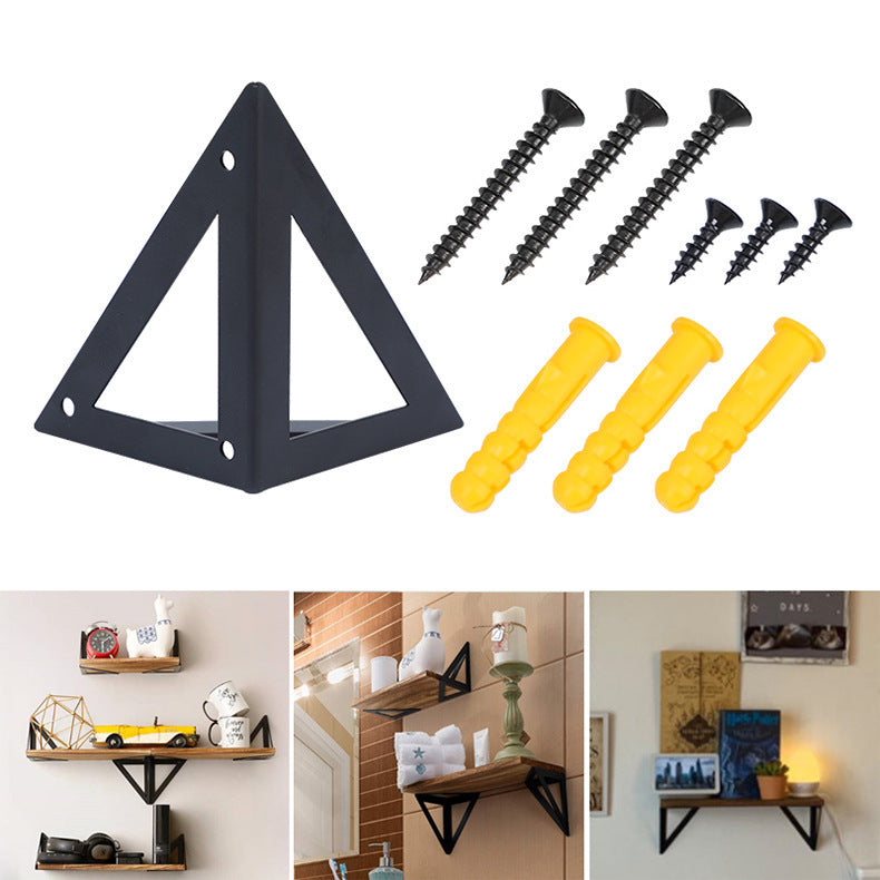 Estante Flotante de Pared — Diseño Industrial Madera y Metal
